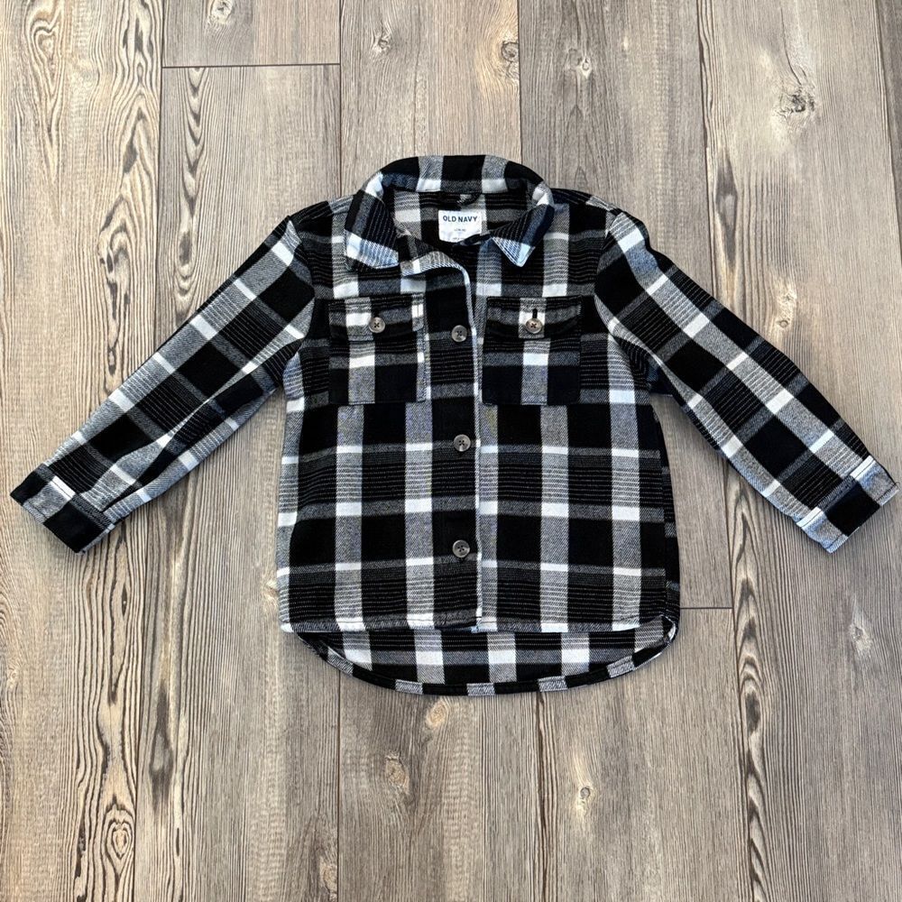 Old Navy flannel plaid Shacket